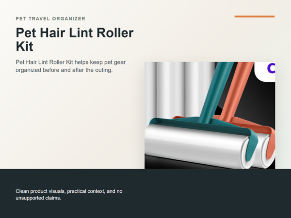 Pet Hair Lint Roller Kit Hero ecommerce image