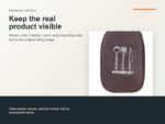 Portable Kitchen Utensil Pouch Detail ecommerce image