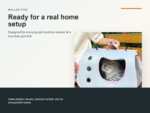 Soft Small Pet Carrier Sling Lifestyle ecommerce image