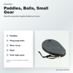 Hard paddle case detail image with zipper and protective shell