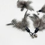 Feather Cat Toy Replacement Heads Detail ecommerce image